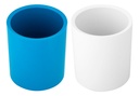 Portalápices plástico Deli φ85×95mm *UMV-2und surtidas*