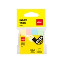 Notas Banderitas Adhesivas Deli 50x12 mm - 400 Hojas (Colores Pasteles) *UMV-Inner de 24packs*