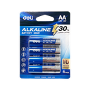 Pilas Alcalinas AA (LR6) Deli, Blíster de 4 Piezas *UMV-1 Blisters*