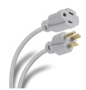 Cable de extensión eléctrica Steren 3M 1 toma para uso rudo