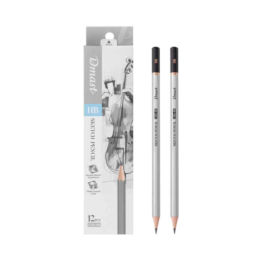 Lápiz de Dibujo HB Dmast Deli Caja 12 Lápices *UMV-1 caja*