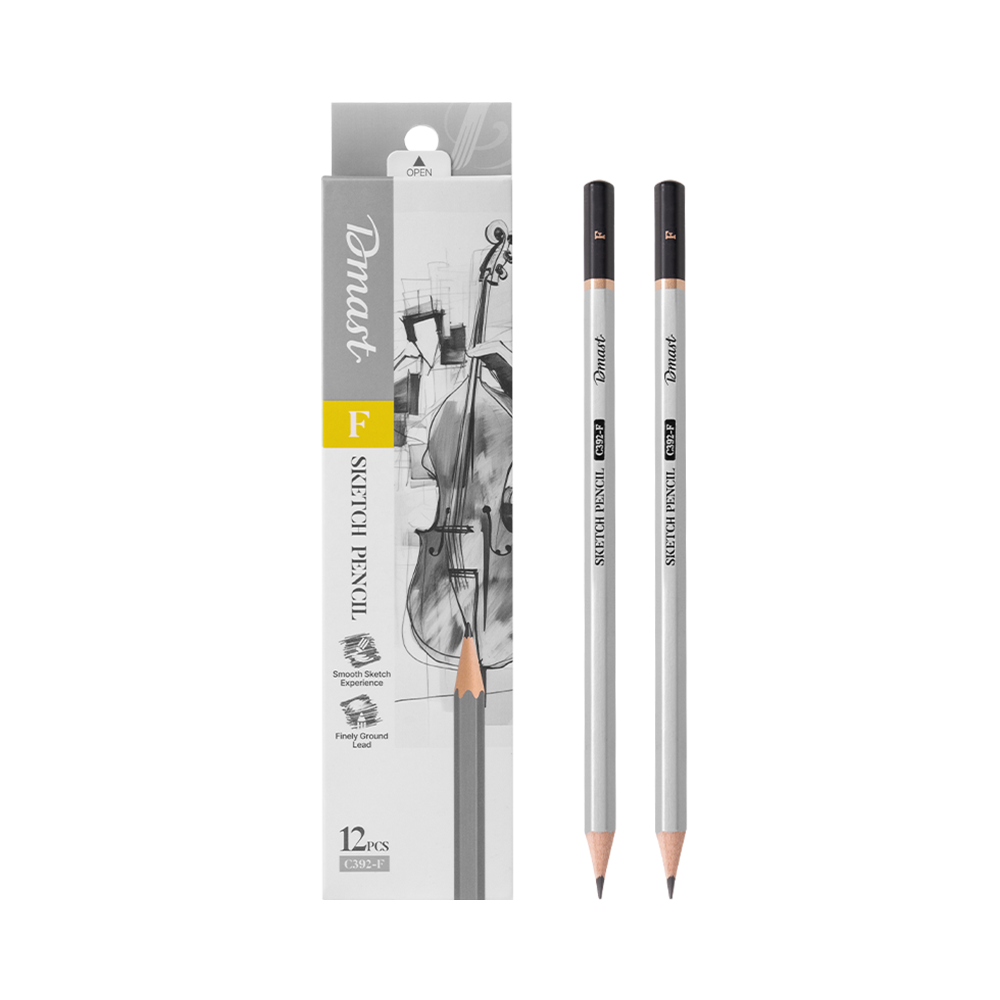 Lápiz de Dibujo F Dmast Deli Caja 12 Lápices *UMV-1 caja*