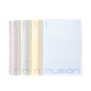 Cuaderno de Espiral Nusign B5 60 hojas *UMV- 4 und surtidas*