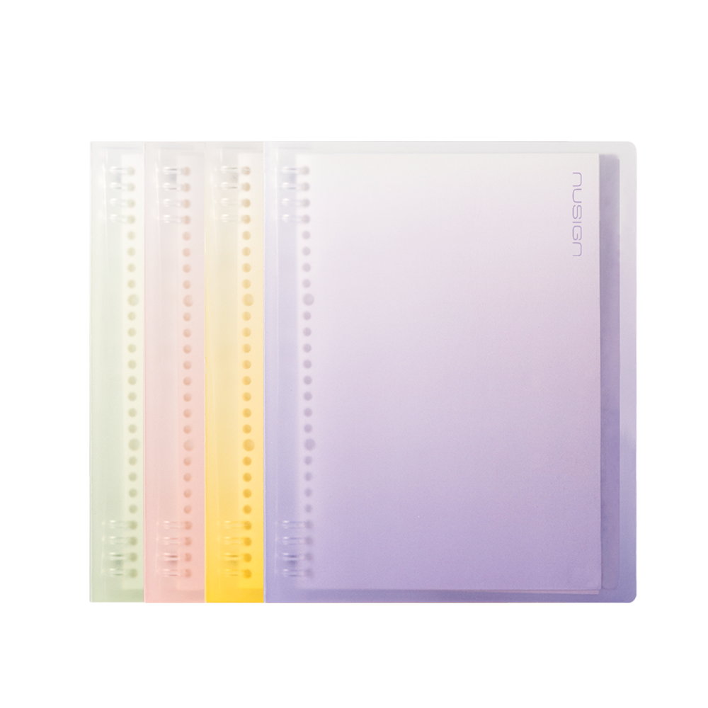 Cuaderno Nusign B5 40 hojas Tipo Carpeta con Aros *UMV- 4 und Surtidas*
