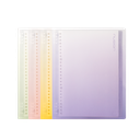 Cuaderno Nusign B5 40 hojas Tipo Carpeta con Aros *UMV- 4 und Surtidas*
