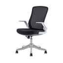 Silla Ejecutiva Ergonómica gris posa brazos movibles 91106 Deli *UMV-1und*