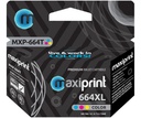 Cartucho de tinta Maxiprint Compatible con HP 664 XL tricolor 13ml