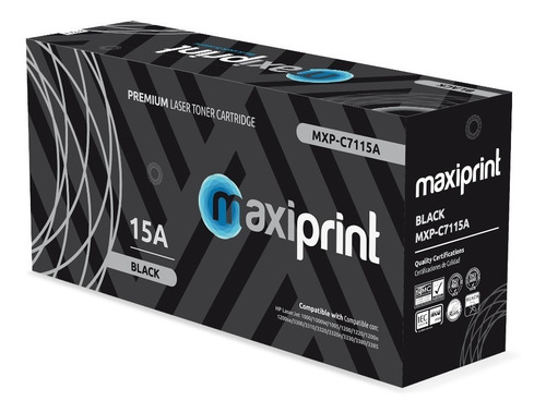 Cartucho de Toner Maxiprint Compatible con HP Q2613A C7115A negro
