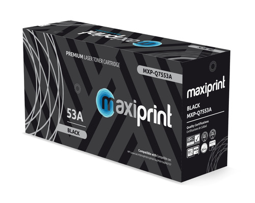 Cartucho de Toner Maxiprint Compatible con HP Q5949A Q7553A negro