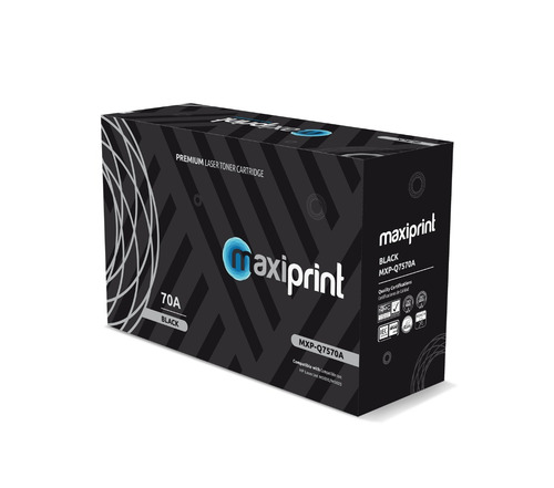 Cartucho de Toner Maxiprint Compatible con HP Q7570A negro