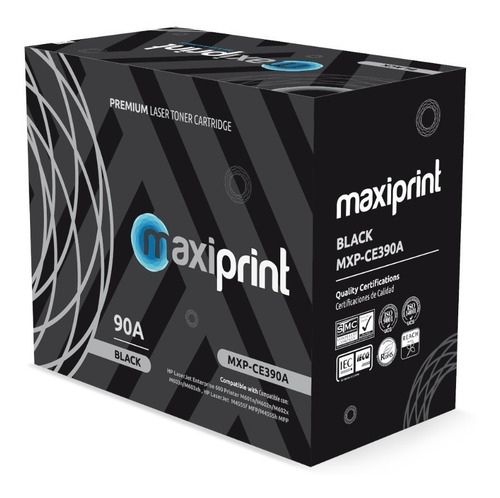 Cartucho de Toner Maxiprint Compatible con HP CC364A CE390A negro