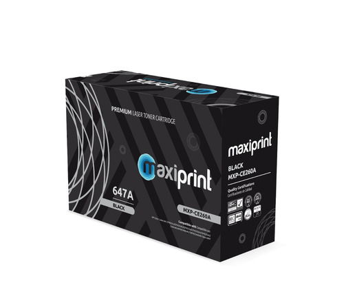 Cartucho de Toner Maxiprint Compatible con HP CE260A negro