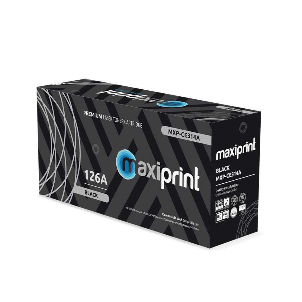 Unidad OPC Drum Maxiprint Compatible con HP CE314A negro