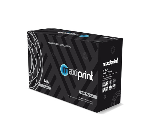 Cartucho de Toner Maxiprint Compatible con HP CF214A negro