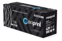 Cartucho de Toner Maxiprint Compatible con HP CF217A Canon 047 negro