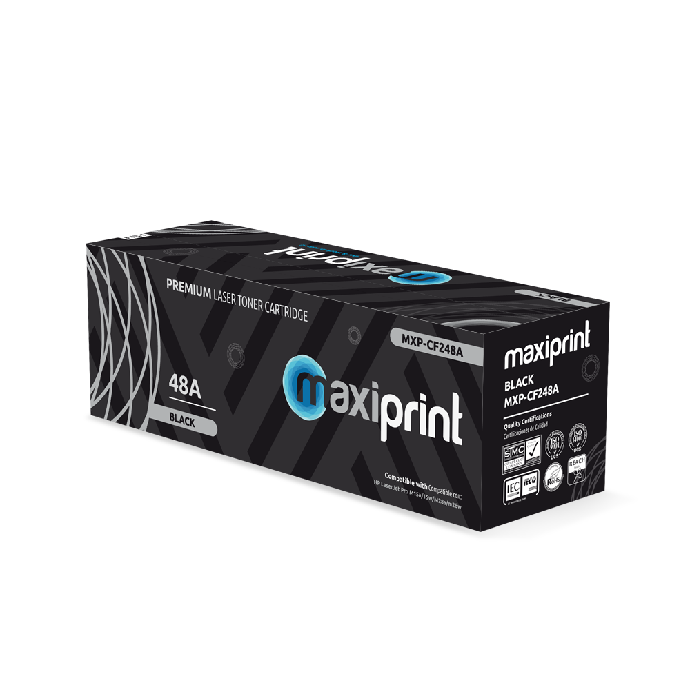 Cartucho de Toner Maxiprint Compatible con HP CF248A negro