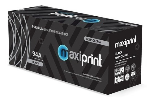 Cartucho de Toner Maxiprint Compatible con HP CF294A negro