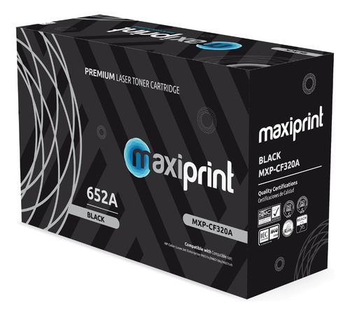 Cartucho de Toner Maxiprint Compatible con HP CF320A negro