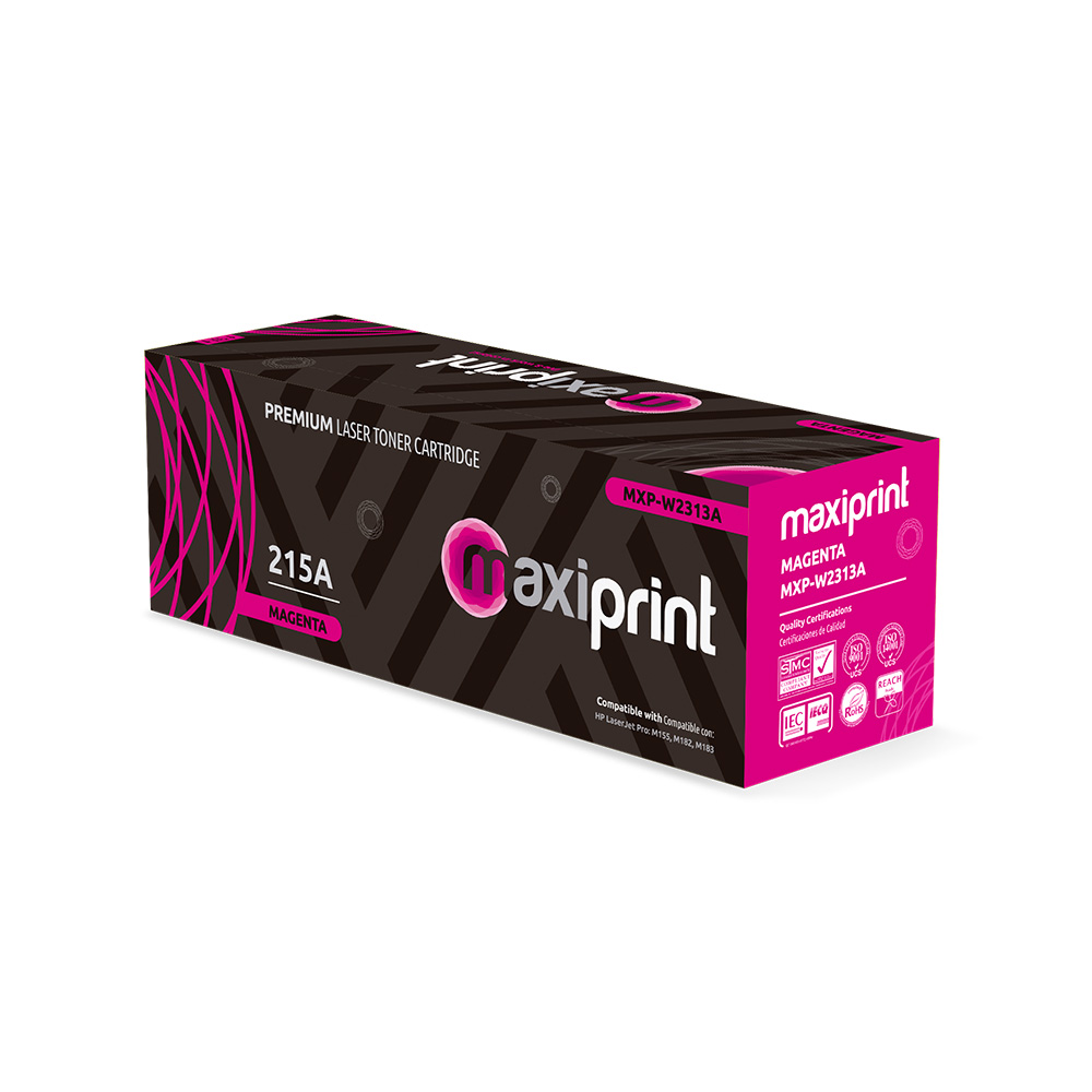 Cartucho de Toner Maxiprint Compatible con HP W2313A 215A magenta (C/Chip)