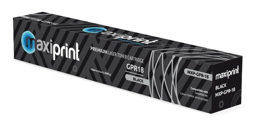Cartucho de Toner Maxiprint Compatible con Canon GPR 18 negro