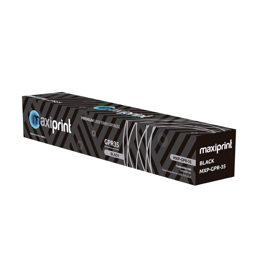 Cartucho de Toner Maxiprint Compatible con Canon GPR 35 negro