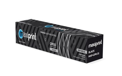 Cartucho de Toner Maxiprint Compatible con Canon GPR 35 negro