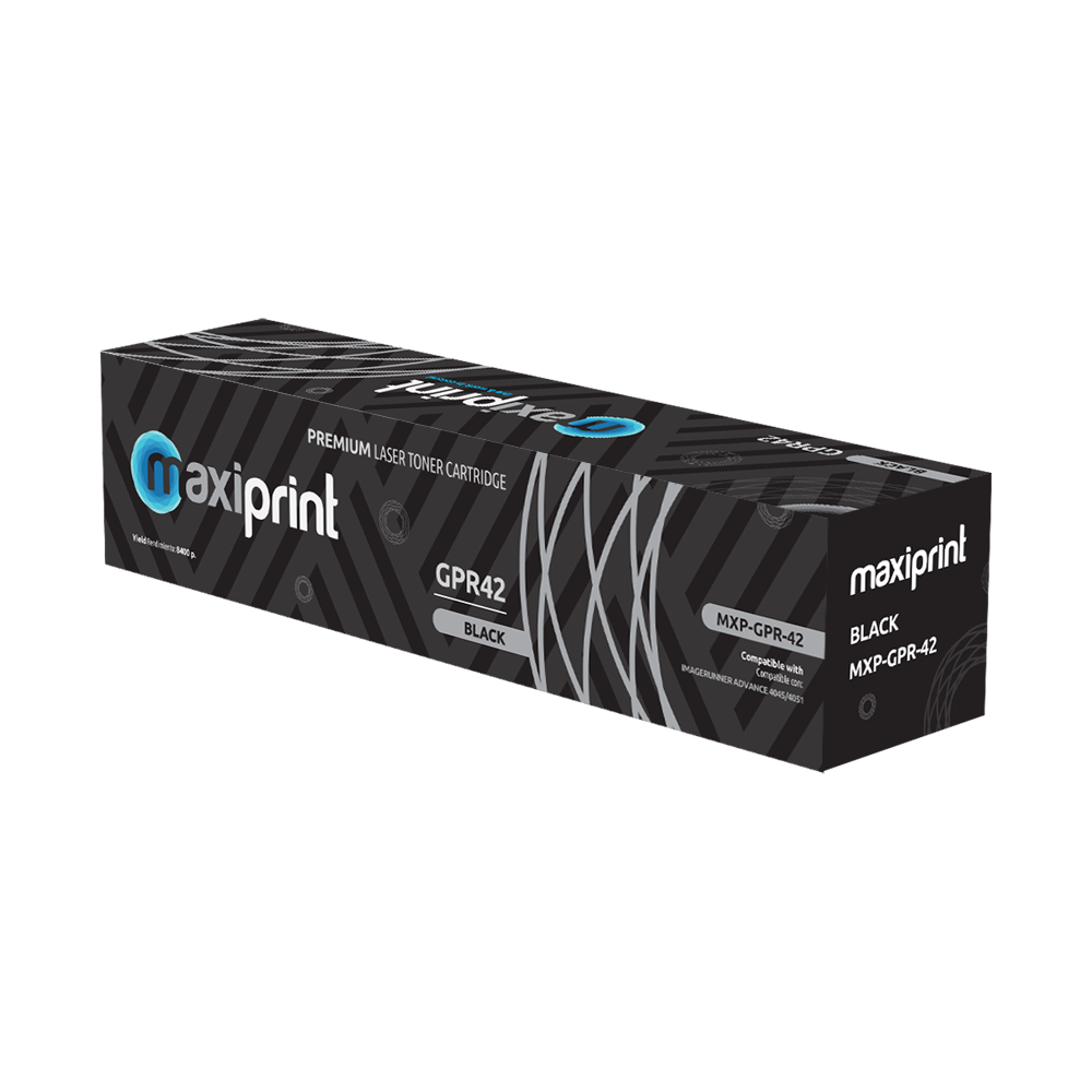 Cartucho de Toner Maxiprint Compatible con Canon GPR 42 negro