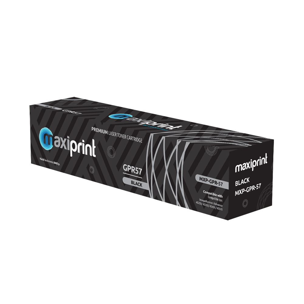Cartucho de Toner Maxiprint Compatible con Canon GPR 57 negro