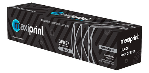 Cartucho de Toner Maxiprint Compatible con Canon GPR 57 negro