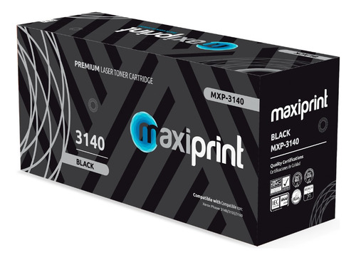 Cartucho de Toner Maxiprint Compatible con Xerox 3140 108R00909 negro
