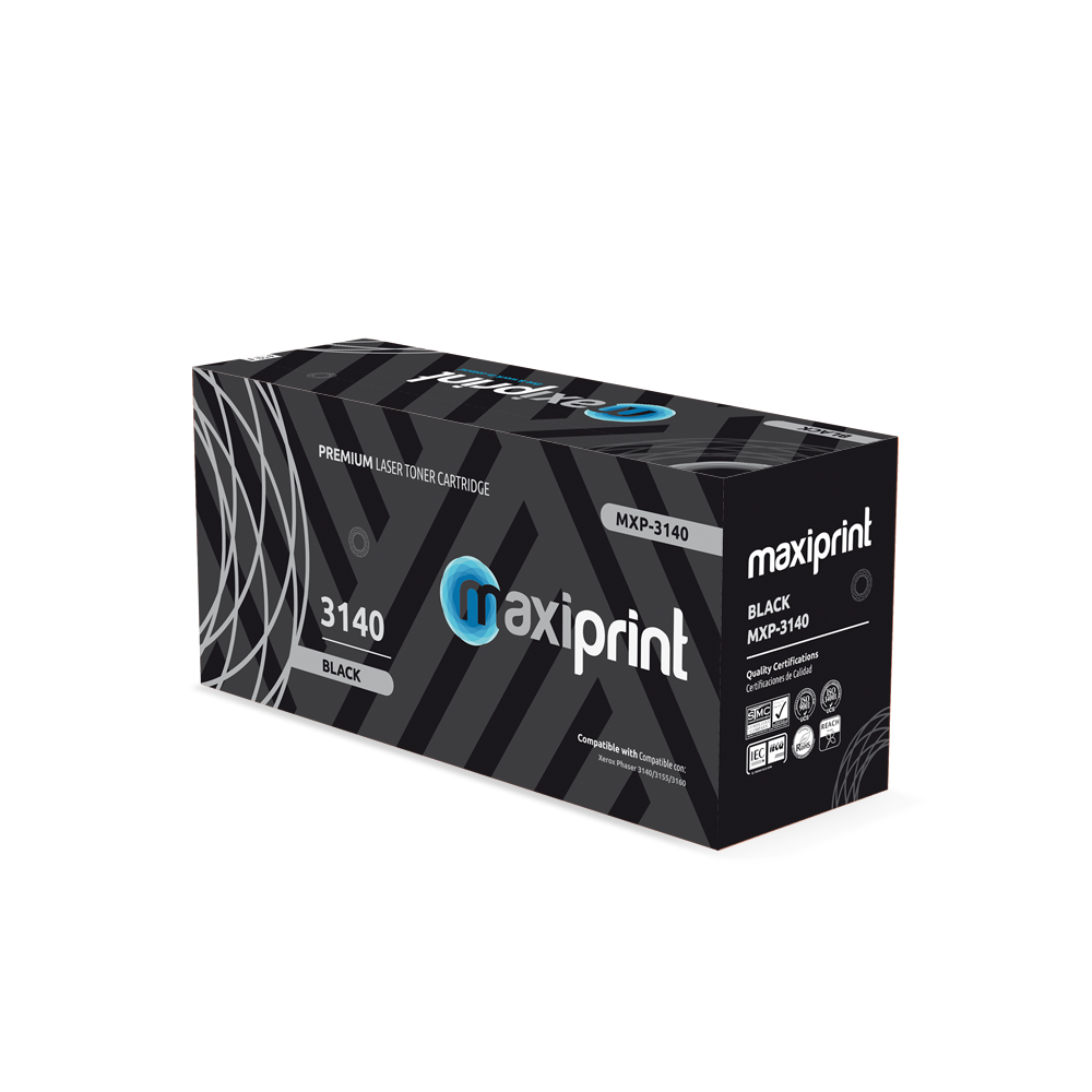 Cartucho de Toner Maxiprint Compatible con Xerox 3140 108R00909 negro
