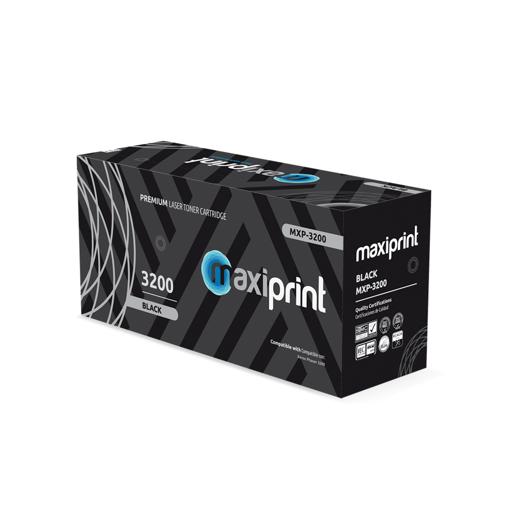 Cartucho de Toner Maxiprint Compatible con Xerox 3200 113R00730 negro