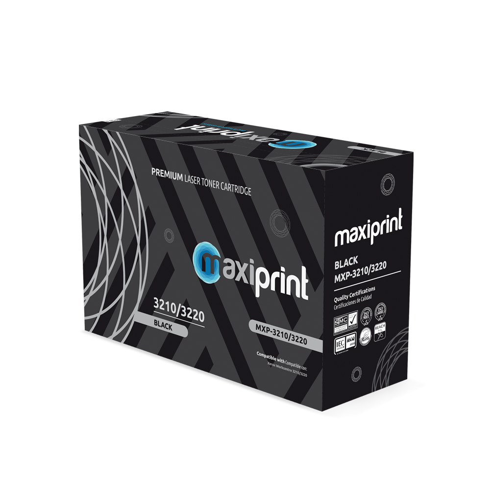 Cartucho de Toner Maxiprint Compatible con Xerox 3210/3220 106R01487 negro