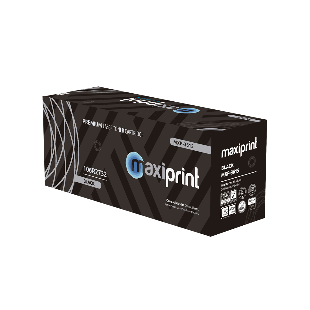 Cartucho de Toner Maxiprint Compatible con Xerox 3615 106R02732 negro
