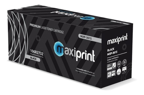 Cartucho de Toner Maxiprint Compatible con Xerox 3615 106R02732 negro