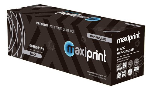 Cartucho de Toner Maxiprint Compatible con Xerox 5325/53300 006R01160 negro