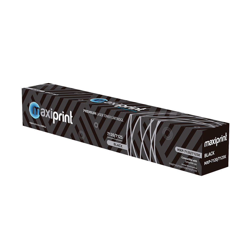 Cartucho de Toner Maxiprint Compatible con Xerox 6R01461 7120/7125 negro