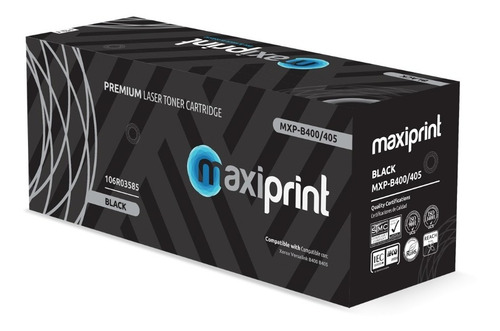 Cartucho de Toner Maxiprint Compatible con Xerox B400/B405 106R03585 negro