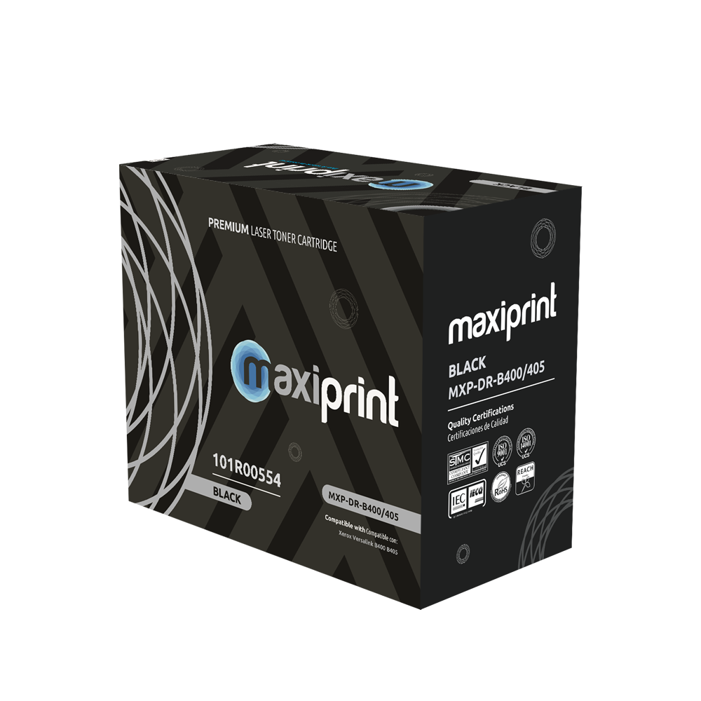 Unidad de Imagen Maxiprint Compatible con Xerox B400/B405 101R00554 negro