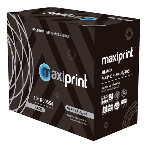 Unidad de Imagen Maxiprint Compatible con Xerox B400/B405 101R00554 negro