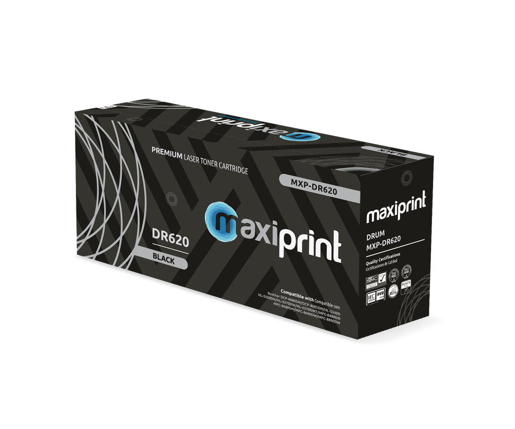 Unidad de Imagen Maxiprint Compatible con Brother DR620 negro