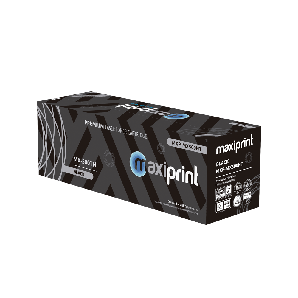 Cartucho de Toner Maxiprint Compatible con Sharp MX500NT negro