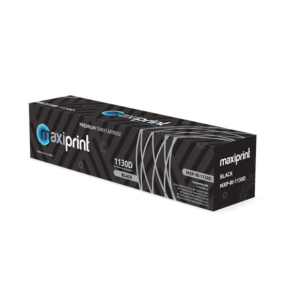 Cartucho de Toner Maxiprint Compatible con Ricoh 888215 1130D/1230D/1610D  negro