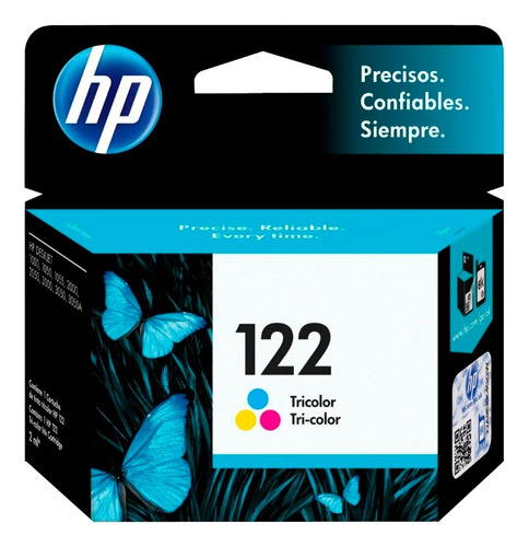 Cartucho de tinta HP 122 Tricolor