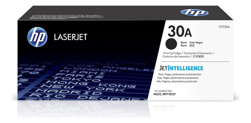 Cartucho de Toner HP CF230A serie 30A Negro