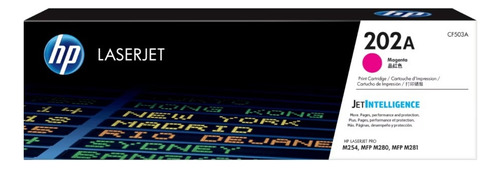 Cartucho de Toner HP CF503A serie 202A Magenta