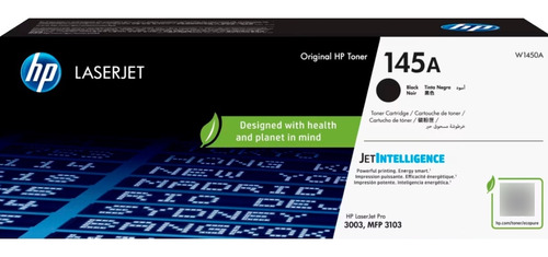 Cartucho de Toner HP W1450A serie 145A Negro