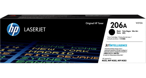 Cartucho de Toner HP W2110A serie 206A Negro