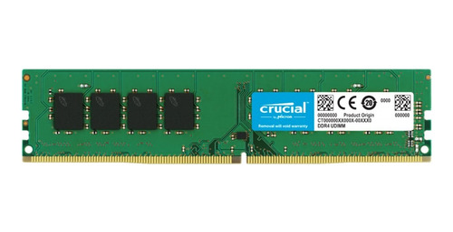 Memoria RAM Crucial 8GB DDR4-2666Mhz UDIMM