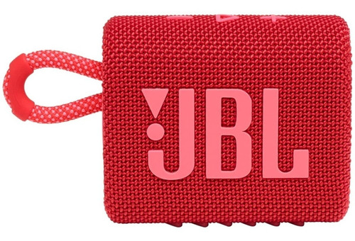 JBL Corneta Portátil GO 3 Rojo